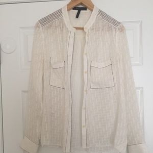 BCBG Max Azria Silk Blouse